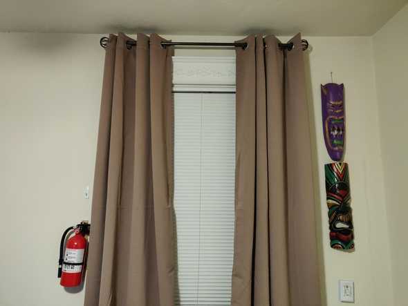 My fancy new curtains!