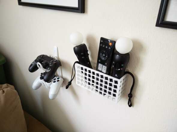 Wall mounts for remote controls