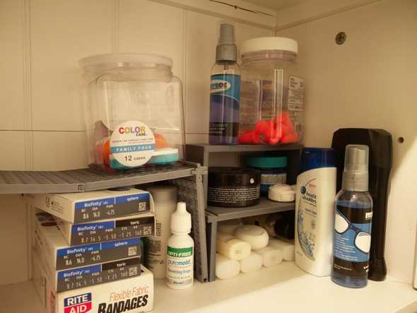 Bathroom Cabinet Shelving